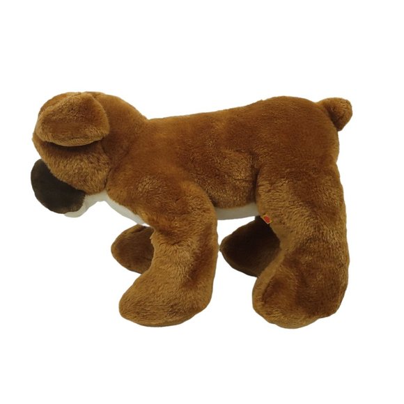 Build A Bear Workshop Boxer Bulldog Plush 14" Stuffed Animal Toy Brown White BAB - Picture 4 of 8